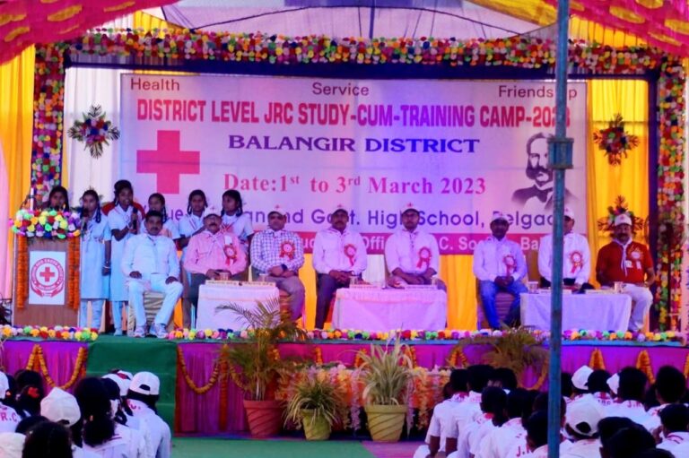 Balangir JRC Study-Cum-Training camp inaugurated